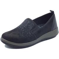 Schuhe Damen Slipper Inblu WG000043 Schwarz