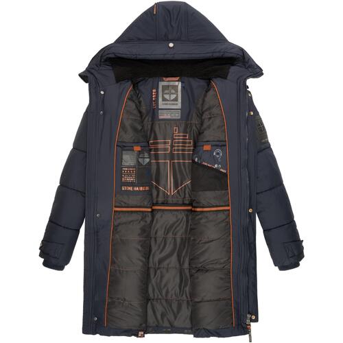 Stone Harbour Wintermantel Beviis Blau