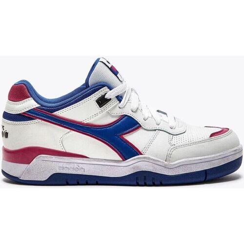 Schuhe Sneaker Diadora 180124.C3138 B.56 ICONA-BIANCO/BLUE Weiss