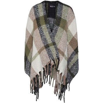 Image of Pieces Pullover 17142101 NIKA PONCHO-WOODROSE