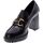 Schuhe Damen Slipper Carmela 9735 Schwarz