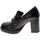 Schuhe Damen Slipper Carmela 9735 Schwarz