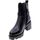 Schuhe Damen Low Boots Carmela 9721 Schwarz