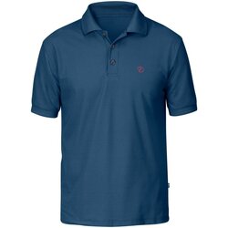 Kleidung Herren T-Shirts & Poloshirts Fjallraven Sport Crowley Pique Shirt M F81783/520 Blau