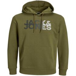 Kleidung Herren Sweatshirts Jack & Jones  Grün