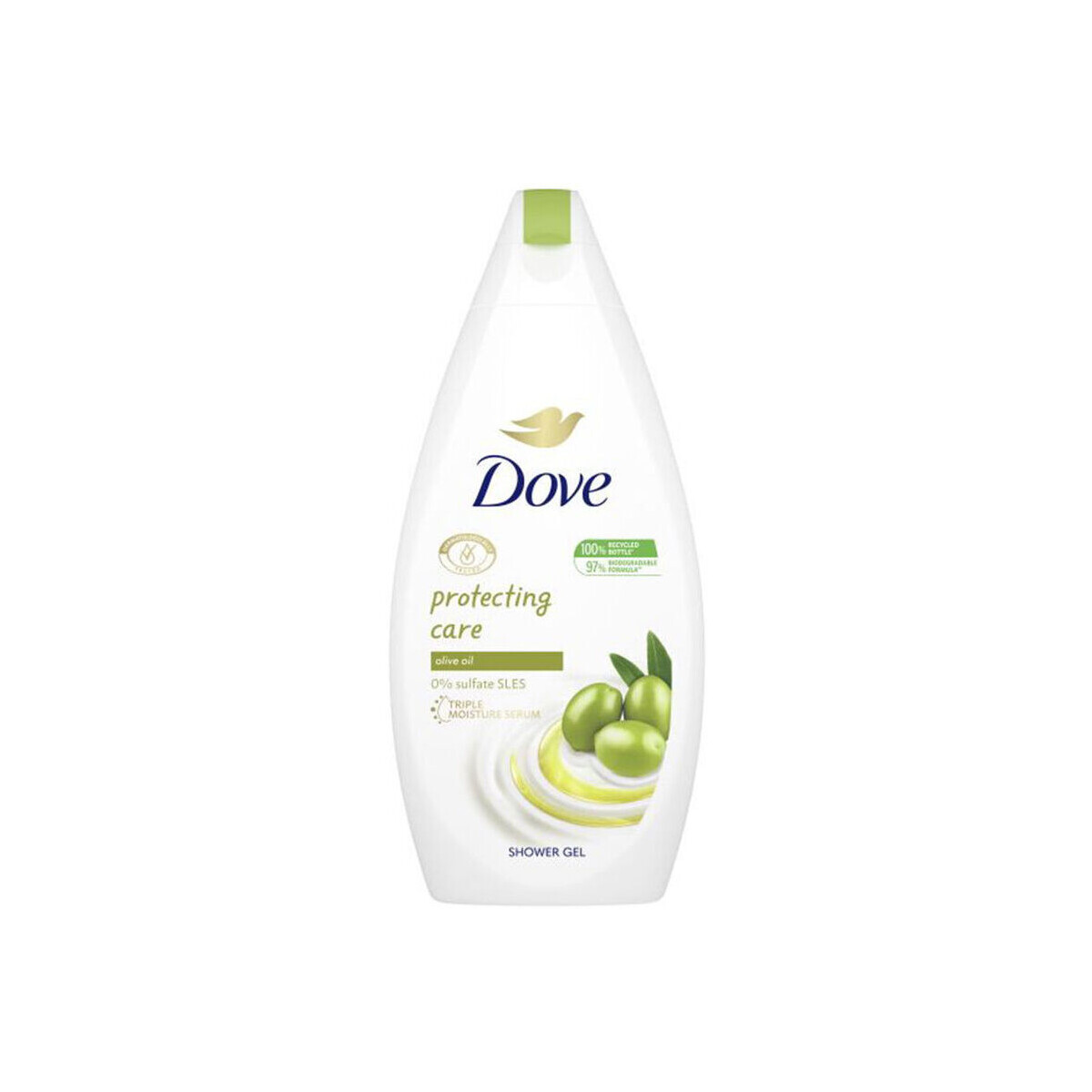 Beauty Badelotion Dove Protecting Care Olivenduschgel Für Sehr Trockene Haut 