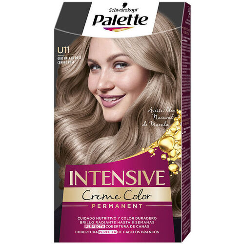 Beauty Damen Haarfärbung Palette Intensive Farbstoff u11-frostiges Graues Rosé 