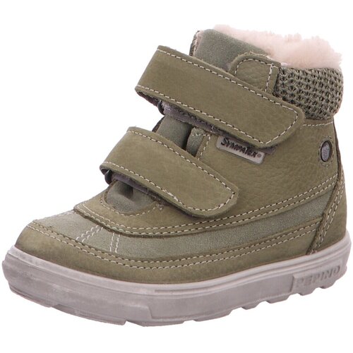 Schuhe Mädchen Babyschuhe Pepino By Ricosta Klettstiefel PEDRO 50 2700703/530 Grün