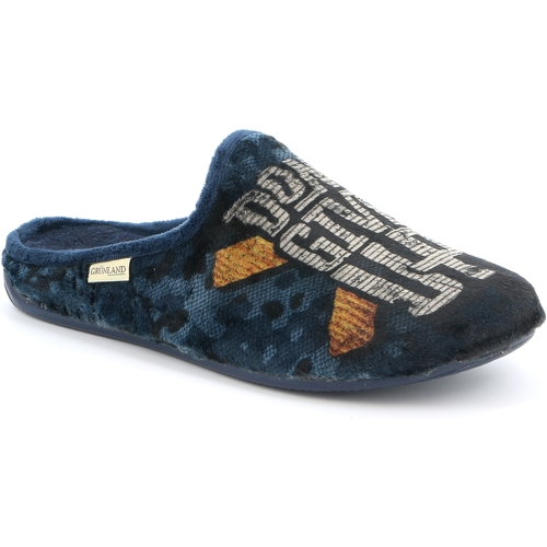 Schuhe Herren Pantoffel Grunland DSG-CI2550 Blau