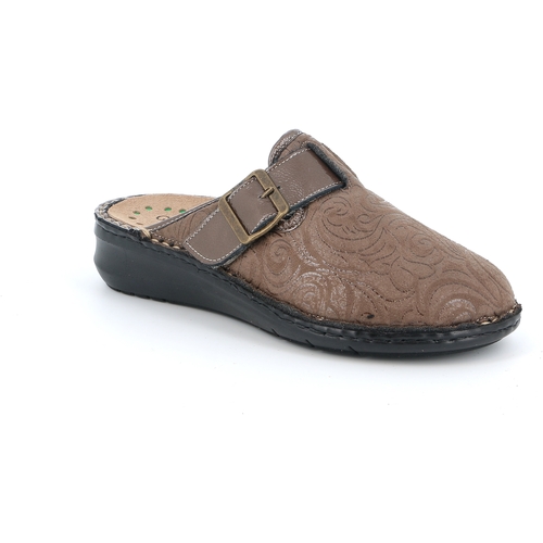 Schuhe Damen Pantoffel Grunland DSG-CE0268 Braun