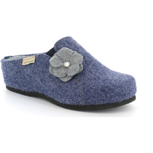 Schuhe Damen Pantoffel Grunland DSG-CI2564 Blau
