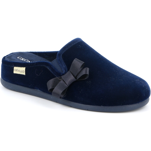 Schuhe Damen Pantoffel Grunland DSG-CI3172 Blau