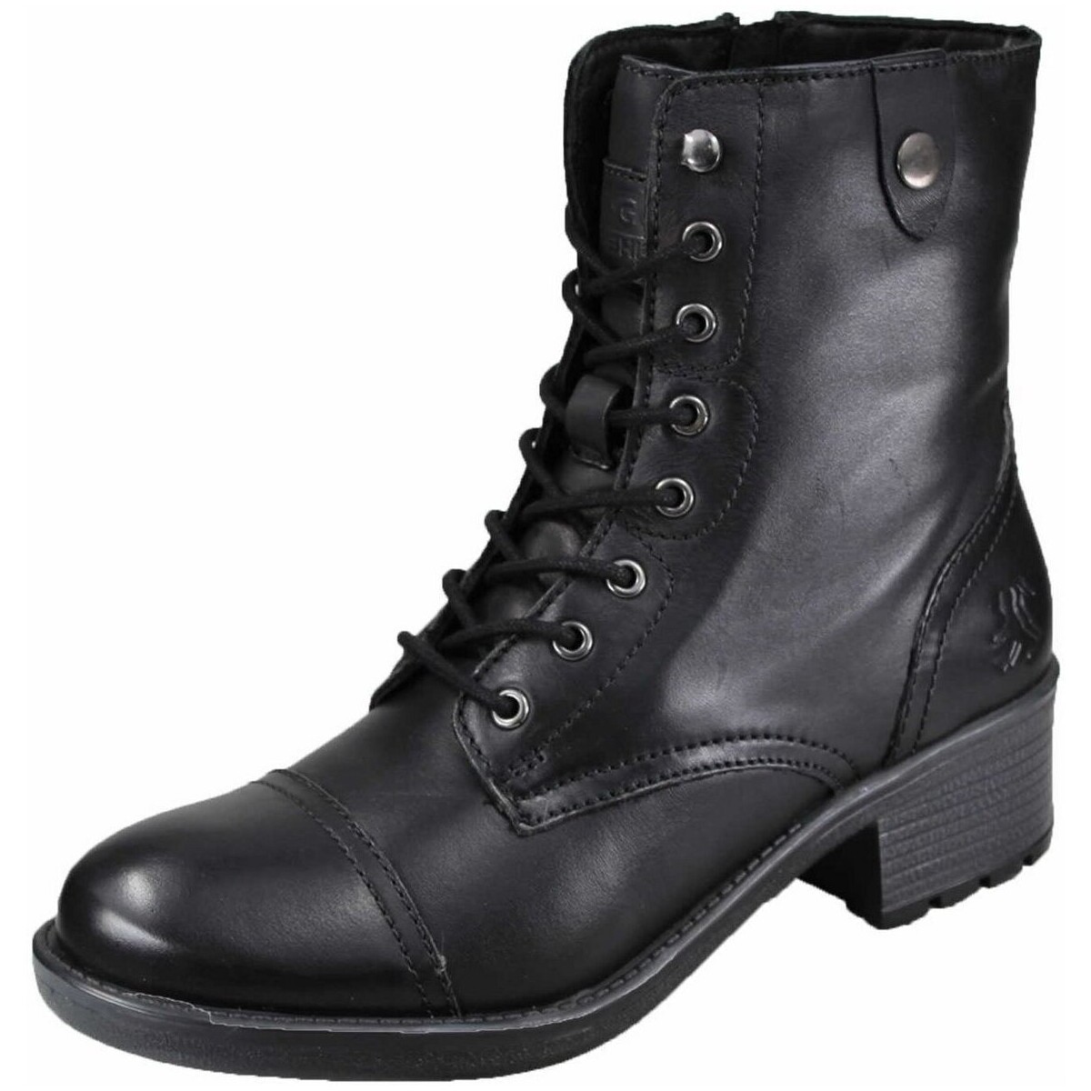 Schuhe Damen Stiefel 2 Go Fashion Stiefeletten black () 8052-501-009 Schwarz