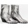 Schuhe Damen Low Boots Keslem 32377 Silbern