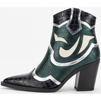 Schuhe Damen Stiefel Keslem Botas  en color verde para Grün