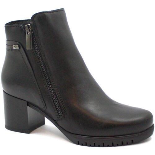 Schuhe Damen Low Boots Valleverde VAL-CCC-49352-NE Schwarz