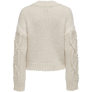 Only Margaretha L/S Knit - Pumice Stone Beige