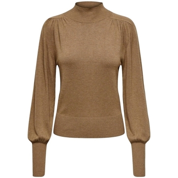 Kleidung Damen Pullover Only Julia Life L/S Knit - Toasted Coconut Braun