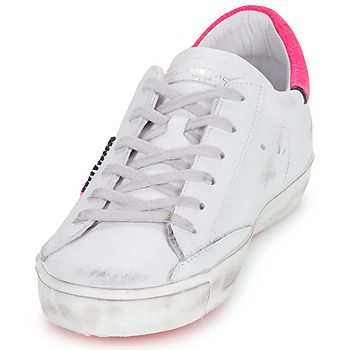Philippe Model PRSX LOW WOMAN Weiss / Rosa