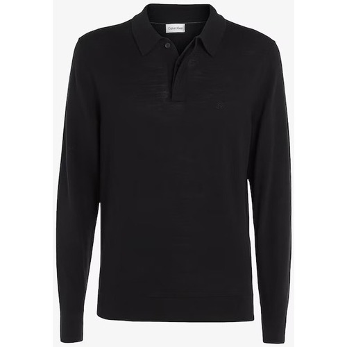 Kleidung Herren T-Shirts & Poloshirts Calvin Klein Jeans K10K112217 Schwarz
