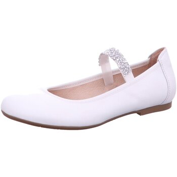 Schuhe Mädchen Derby-Schuhe & Richelieu Acebo's Spangenschuhe Spangenschuh 8061VE Blanco Weiss