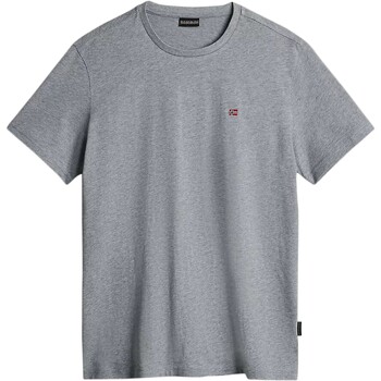 Kleidung Herren T-Shirts Napapijri 236326 Grau