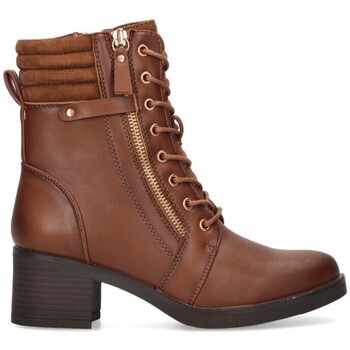 Schuhe Damen Low Boots Hispaflex 72053 Braun