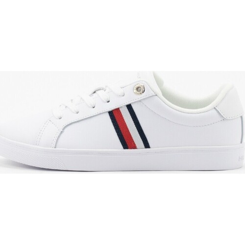 Schuhe Damen Sneaker Low Tommy Hilfiger Zapatillas  en color blanco para Weiss