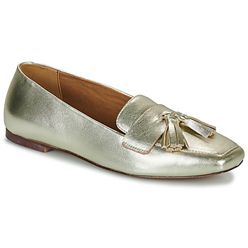 Schuhe Damen Slipper Geox D MARSILEA Gold