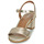 Schuhe Damen Sandalen / Sandaletten Geox D AURELY 50 Gold