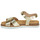 Schuhe Damen Sandalen / Sandaletten Geox LEUCA Gold