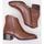 Schuhe Damen Low Boots Wonders G-5130 Braun