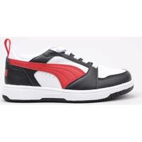 Schuhe Jungen Sneaker Low Puma REBOUND JOY V6 LOW PS Schwarz