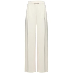 Kleidung Damen Cargo Hosen Simona Corsellini A23CPPA018 Weiss