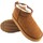 Schuhe Damen Multisportschuhe Kelara k31224 Damen-Stiefelette aus Leder Braun