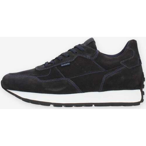 Schuhe Herren Sneaker High NeroGiardini I303021U-200 Blau