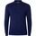 Kleidung Herren Langärmelige Polohemden Antony Morato Poloshirt aus Kaschmir Blau
