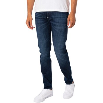 Kleidung Herren Slim Fit Jeans G-Star Raw Revend - Röhrenjeans Blau