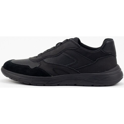 Schuhe Herren Sneaker Low Geox Zapatillas  en color negro para Schwarz