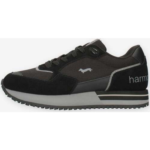 Schuhe Herren Sneaker High Harmont & Blaine EFM232.030.6140 Schwarz