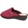 Schuhe Damen Pantoletten Valleverde 37214 Rot