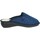 Schuhe Damen Pantoletten Valleverde 37214 Blau