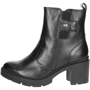 Schuhe Damen Boots Valleverde 36760 Schwarz