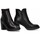 Schuhe Damen Low Boots Etika 71696 Schwarz