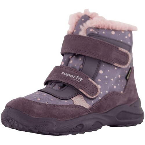 Schuhe Mädchen Babyschuhe Superfit Klettstiefel Glacier 1-009226-8510 Violett