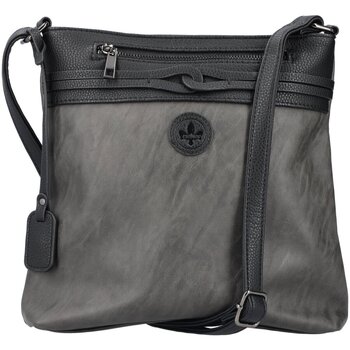 Taschen Damen Handtasche Rieker Mode Accessoires DA.TASCHE H1519-45 Grau