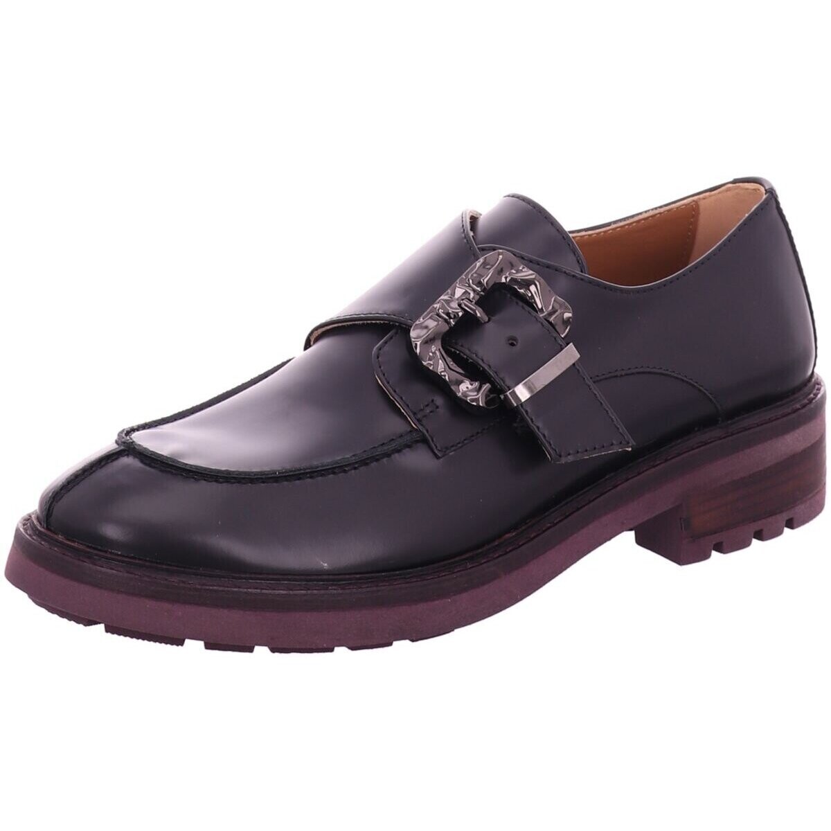 Schuhe Damen Pumps Donna Carolina Premium Spazzolato nero 50.912.012 Schwarz