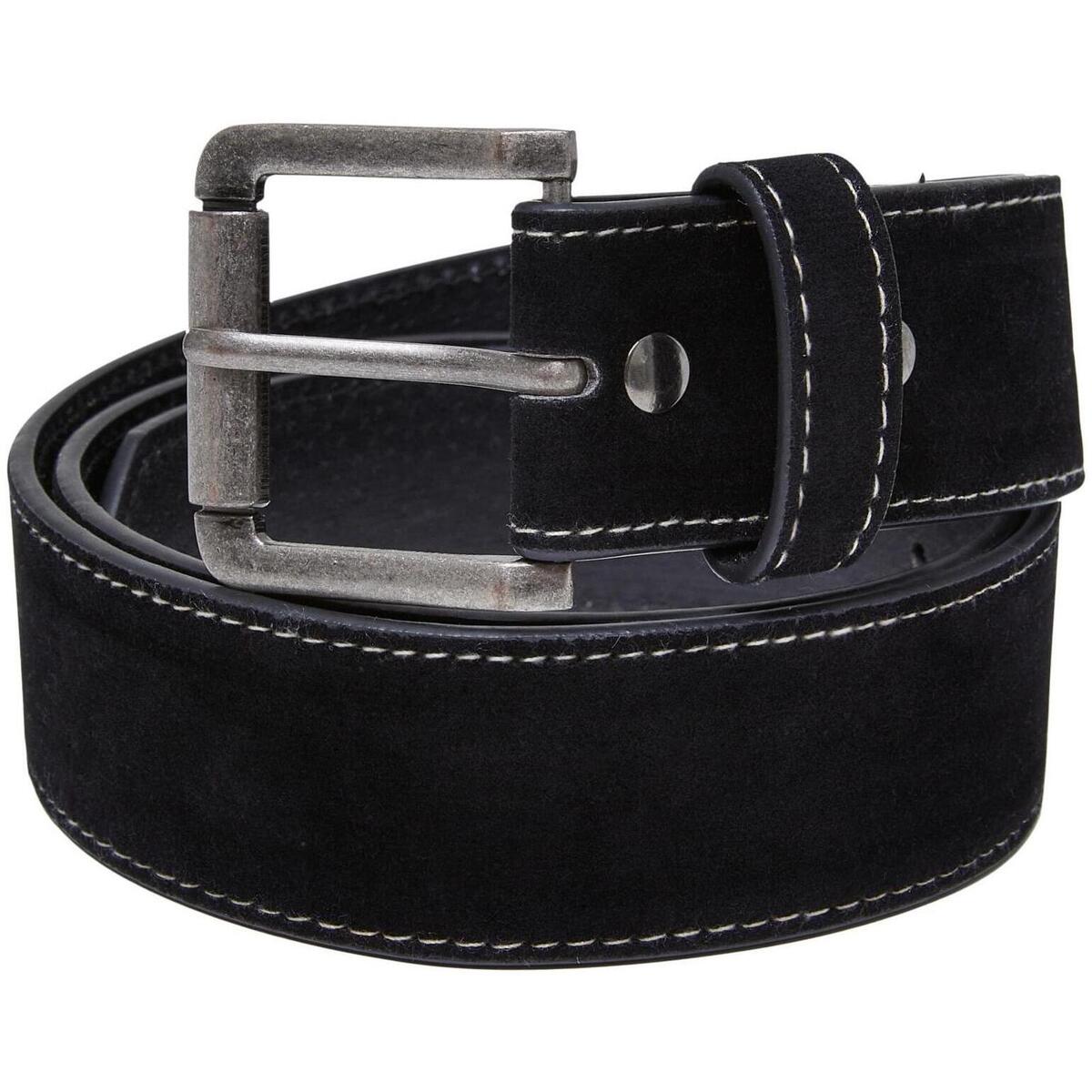 Accessoires Gürtel Urban Classics Ceinture superposée en cuir synthétique Schwarz