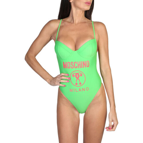 Kleidung Damen Bikini Ober- und Unterteile Moschino A4985 4901 A0396 Green Grün