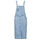 Kleidung Damen Kurze Kleider Tommy Jeans DUNGAREE BF MIDI DRESS CG4114 Blau
